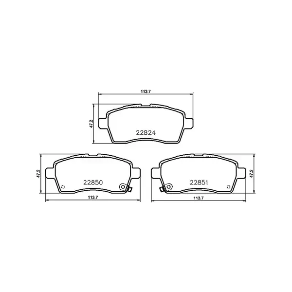 Pagid Brake Pad