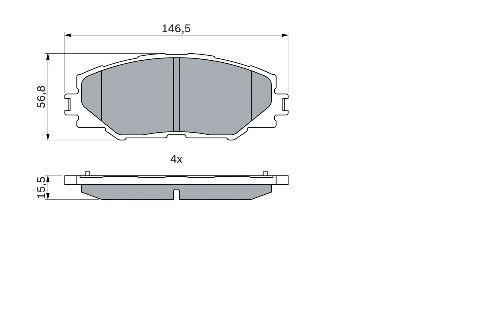 Bosch Brake Pad