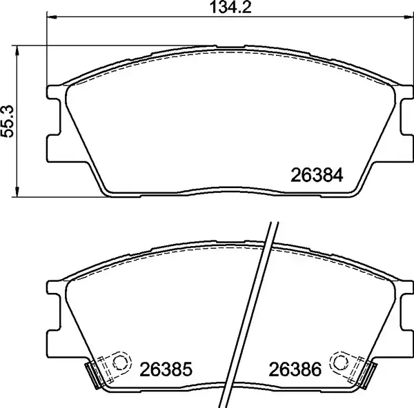 Pagid Brake Pad
