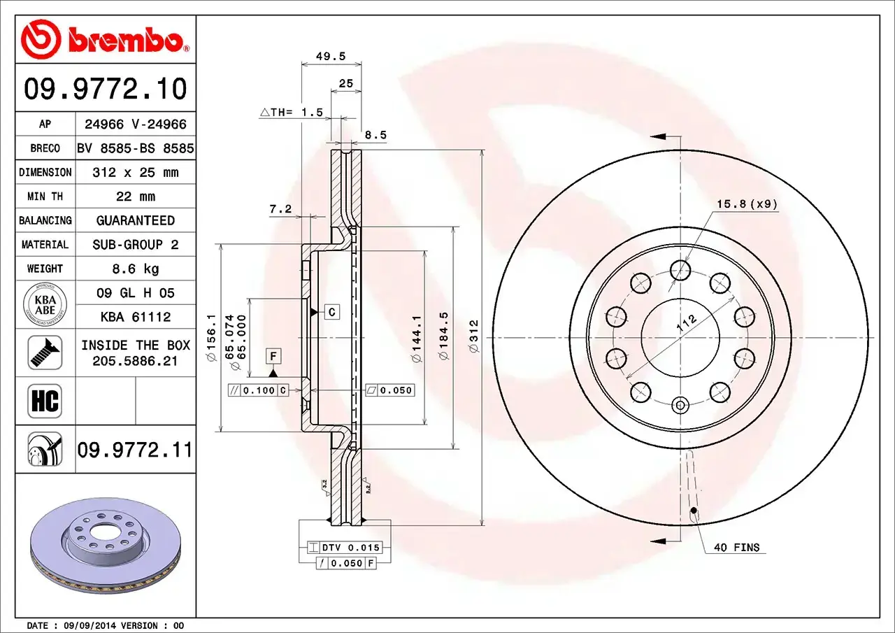Brembo Brake Disc