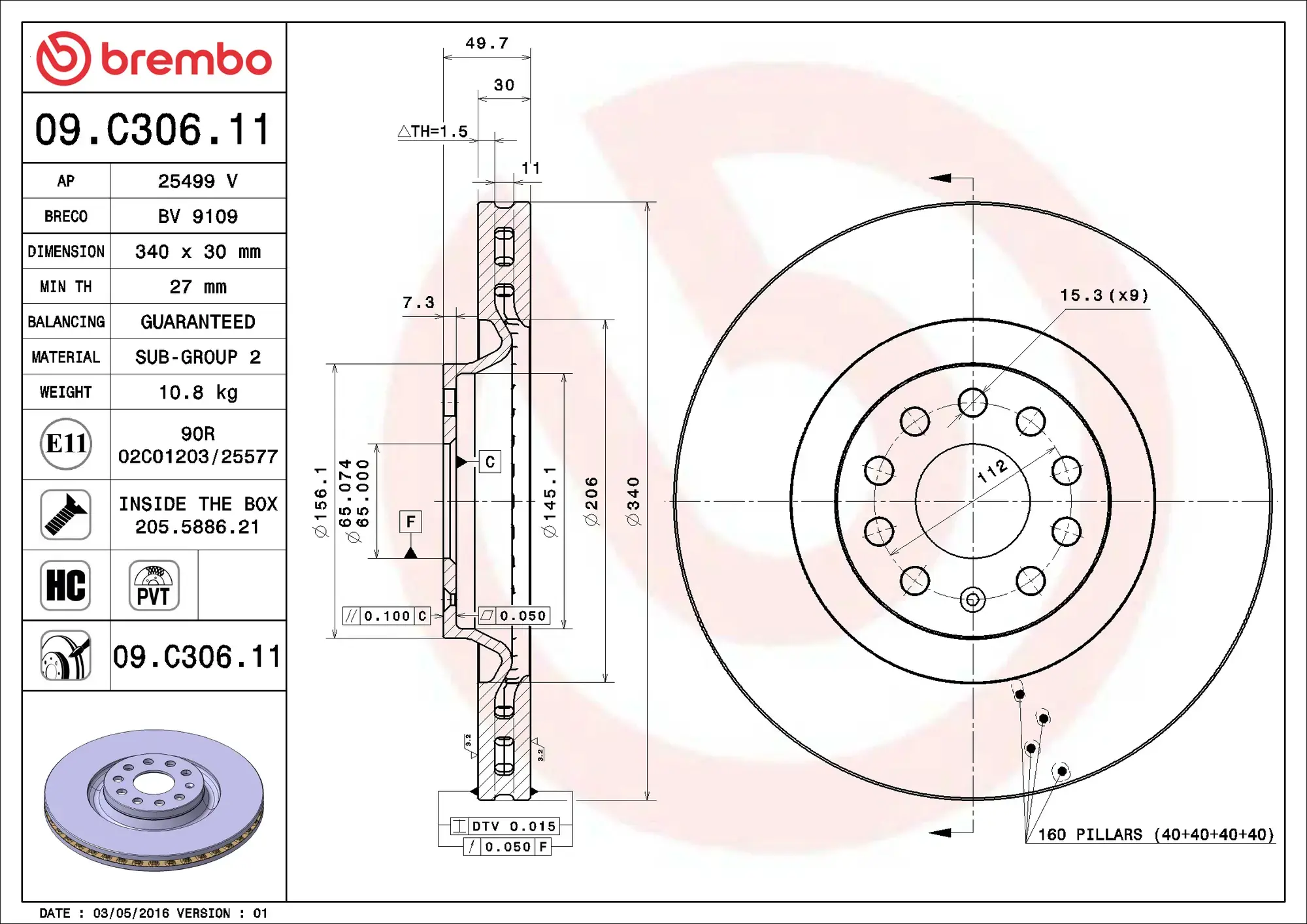 Brembo Brake Disc