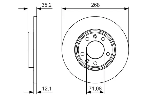 Bosch Brake Disc