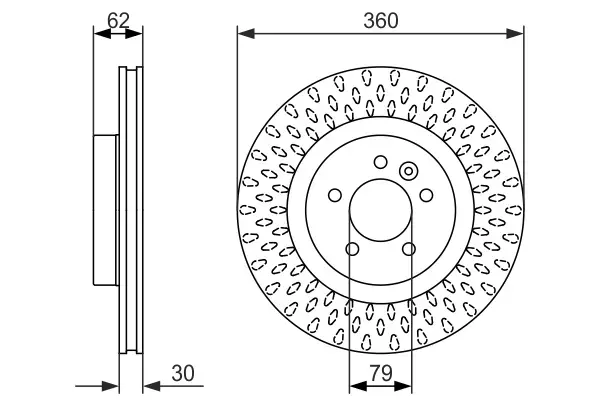 Bosch Brake Disc
