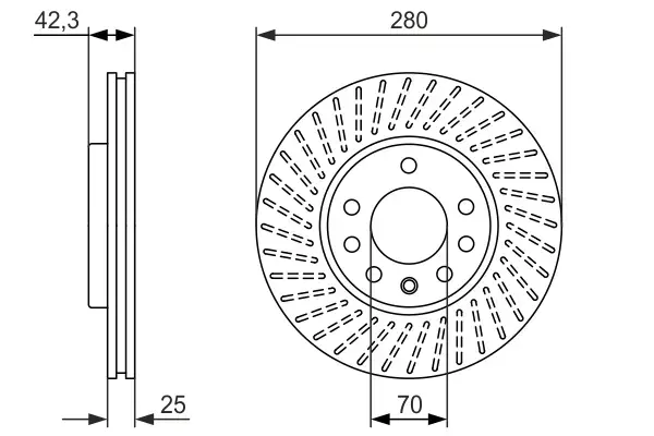 Bosch Brake Disc