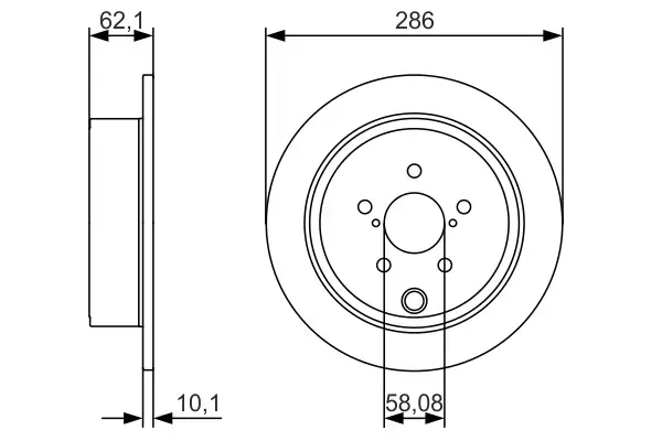 Bosch Brake Disc