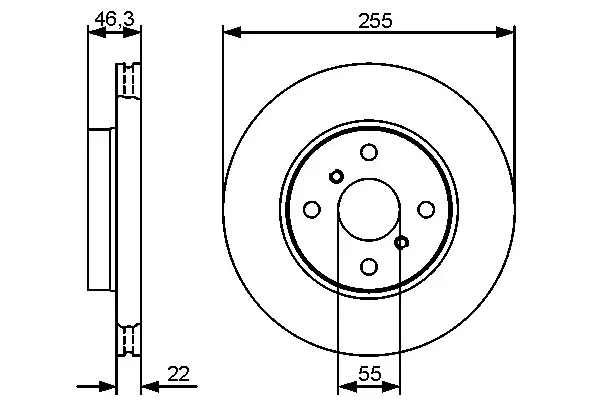 Bosch Brake Disc