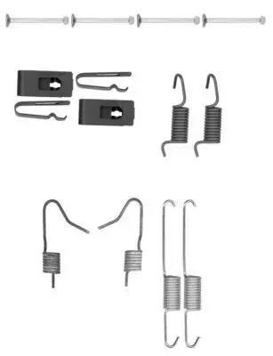 Pagid H/Brake Shoe Fit Kit