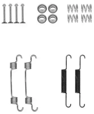 Pagid H/Brake Shoe Fit Kit