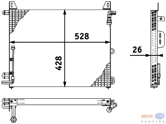 Mahle Condenser A/C