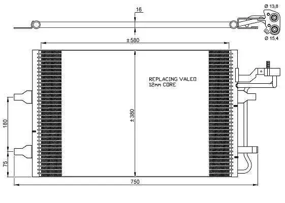 Mahle Condenser A/C