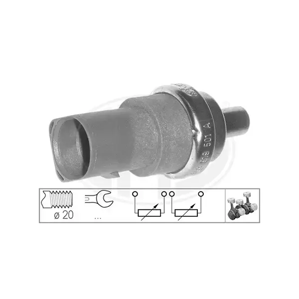 Era Temp Sender 4 Pin Green Various Vw/audi/ford | 330496 | Euro Car Parts