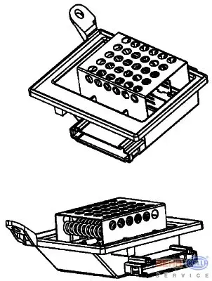 EIS Heater Fan Resistor