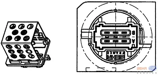 Mahle Heater Control Unit