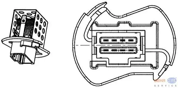 EIS Heater Fan Resistor