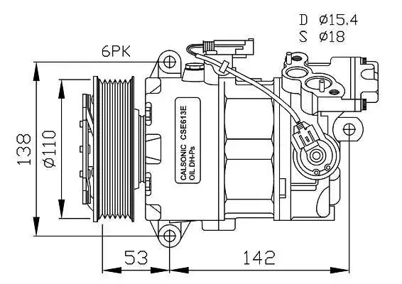 Lucas Compressor A/C