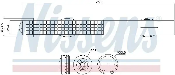 Nissens Receiver Drier