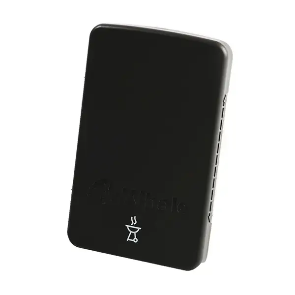 Whale Easi-Slide BBQ socket lid Black Plain