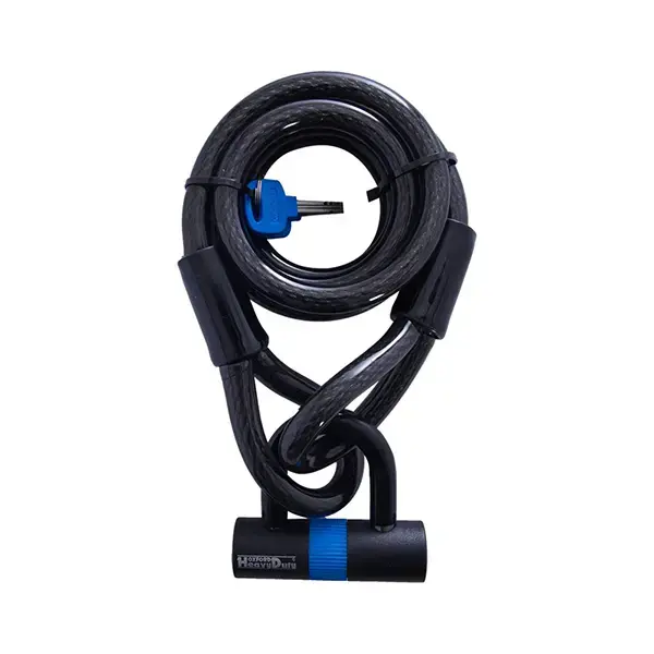 Oxford Loop Lock 15 Cable Lock + Mini Shackle 15mm x 2 Metres