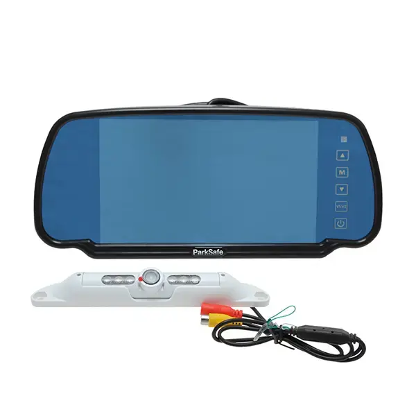 Park Safe Reversing Camera System with 7" TouchScreen & Remote Control (White)