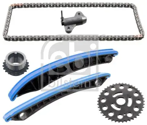 Febi T/chain Kit Nissan Renault 1.6Dci (R9M404) 09> (With Sprockets 38Mm) | 106357 | Euro Car Parts