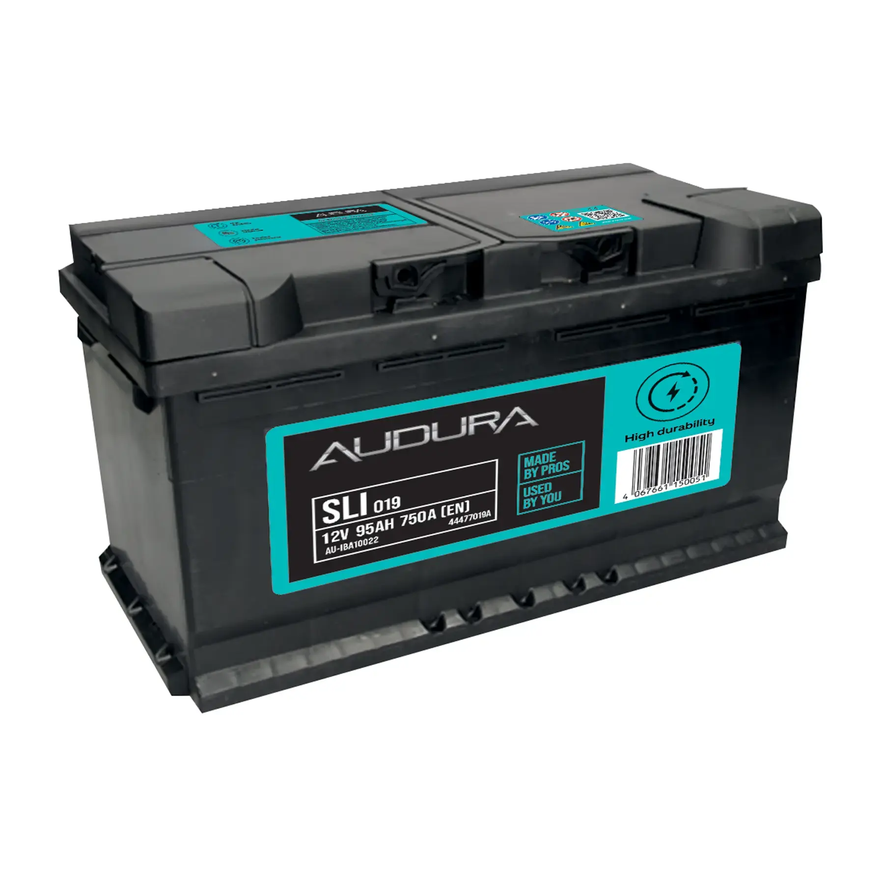 Audura 019 Car Battery - 3 Year Guarantee