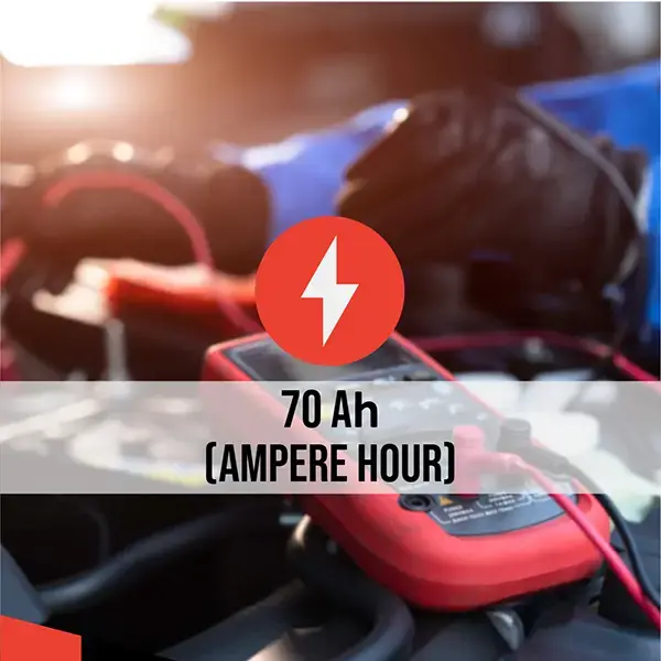 Lion 100 Car Battery - (70Ah) 3 Year Guarantee
