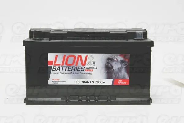 Lion 110 Car Battery - 3 Year Guarantee