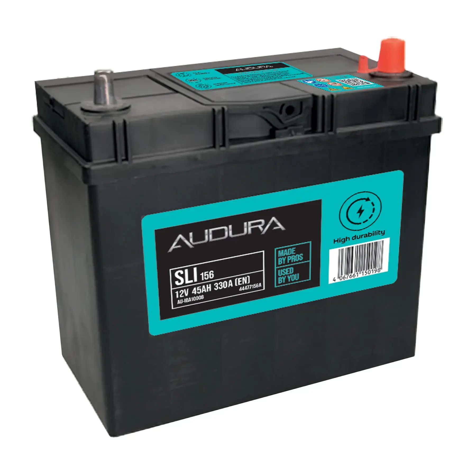 Audura 156 Car Battery - 3 Year Guarantee