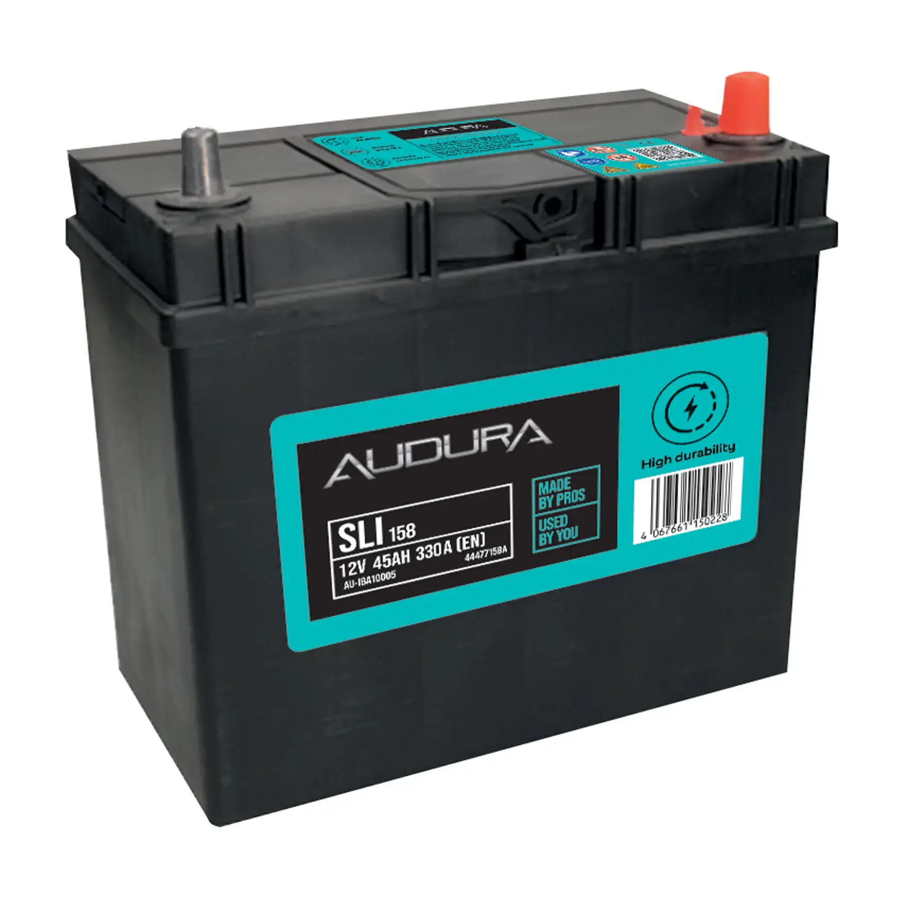 Audura 158 Car Battery - 3 Year Guarantee
