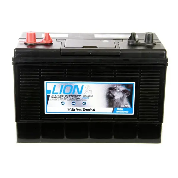 Lion Leisure Sealed Marine Battery - 100Ah