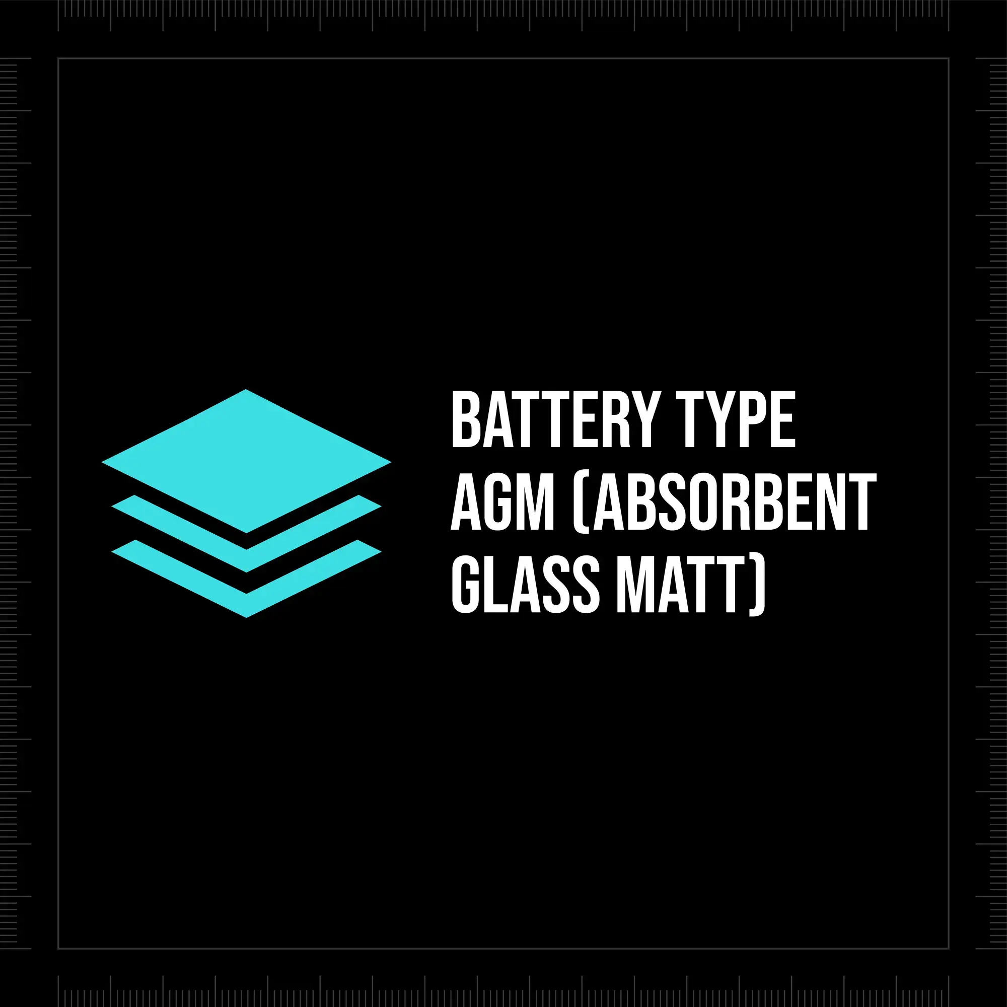 Audura 019 AGM Stop/Start Car Battery - 3 Year Guarantee