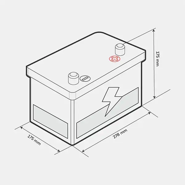 Lion EFB Stop/Start 100 65AH 650CCA Battery - 3 year Guarantee