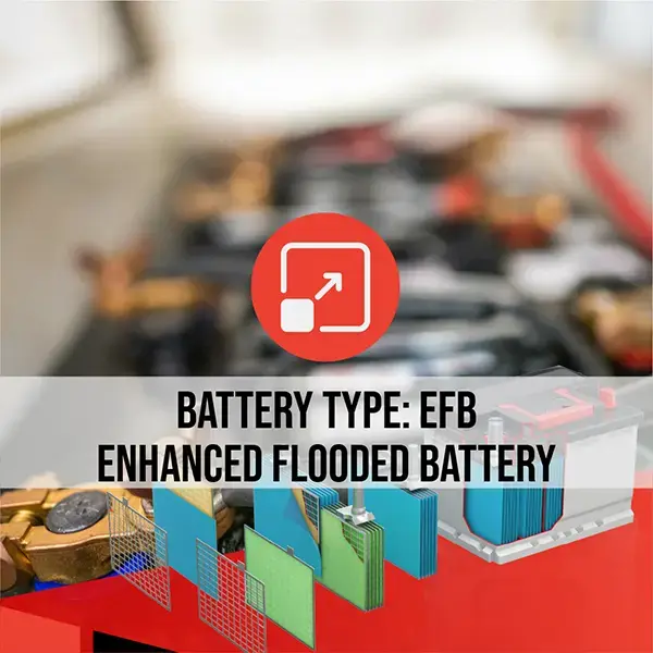 Lion EFB Stop/Start 100 65AH 650CCA Battery - 3 year Guarantee