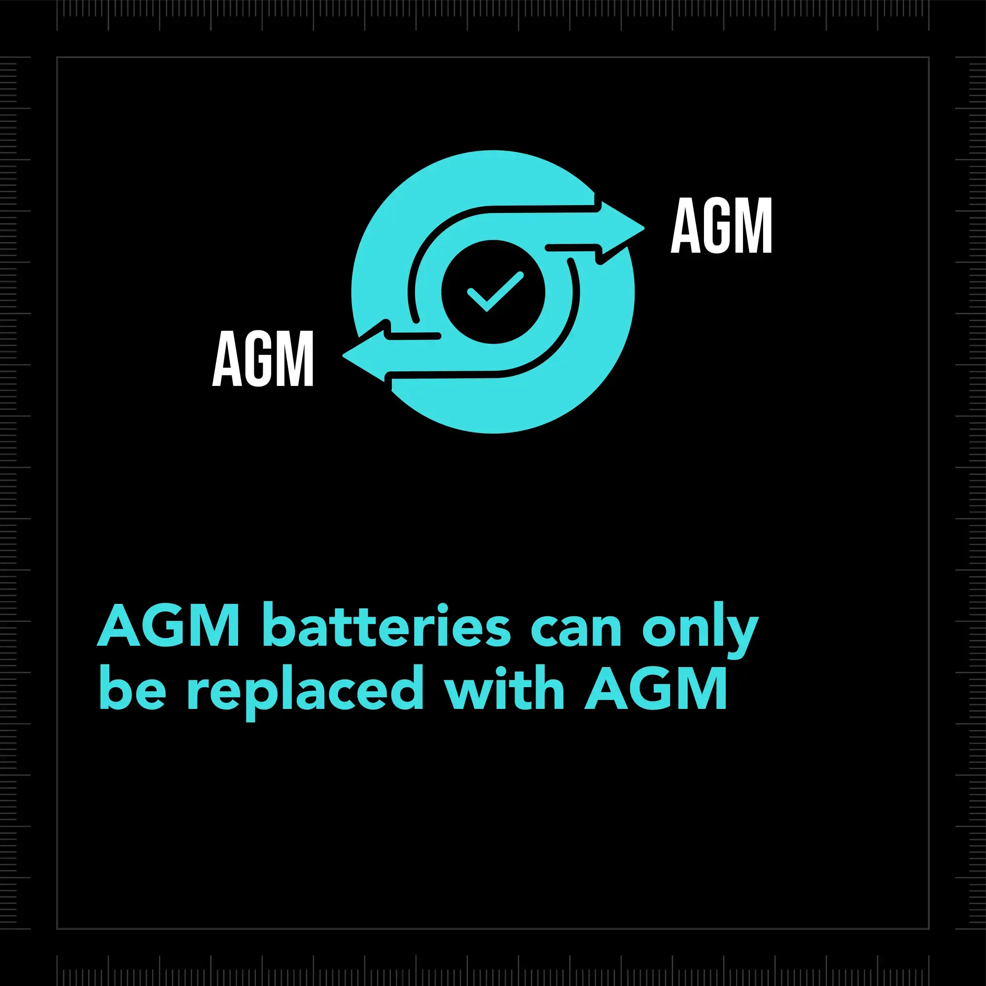 Audura 115 AGM Stop/Start Car Battery - 3 Year Guarantee