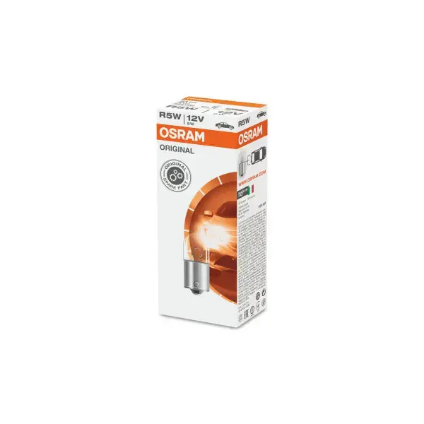 Osram 207 12V R5W 5W BA15S - Single Bulb