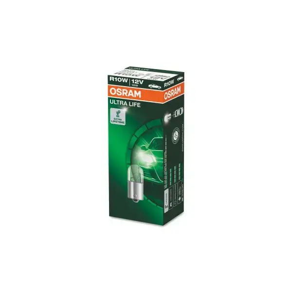 Osram Ultra Life 245 12V 10W Long Life Bulb - Single Bulb
