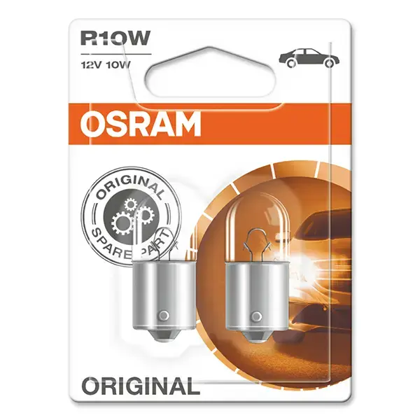 Osram German Universal OS Rear am 245 5008 12V 10W Ba15S Twin Blister