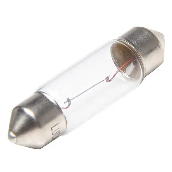 Lucas 272 12V 10W Festoon Clear Bulb - Single Bulb
