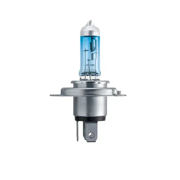 Philips White Vision Ultra +60% Brighter 12V H4 Upgrade Twin Pack