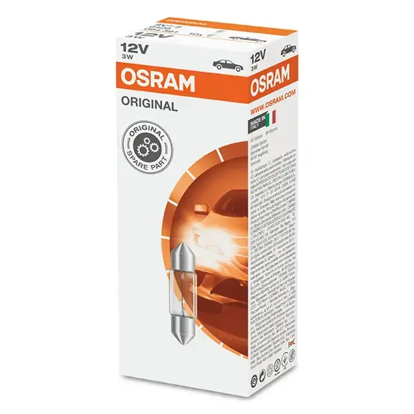 Osram German Universal OS Rear am 256 12V 3W   Festoon  Single