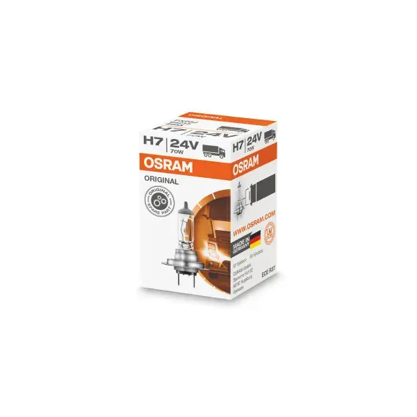 Osram 24v 70w H7 Halogen Bulb - Single Boxed