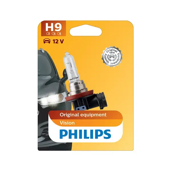 Philips Vision 709 H9 12V 65W - Single Pack