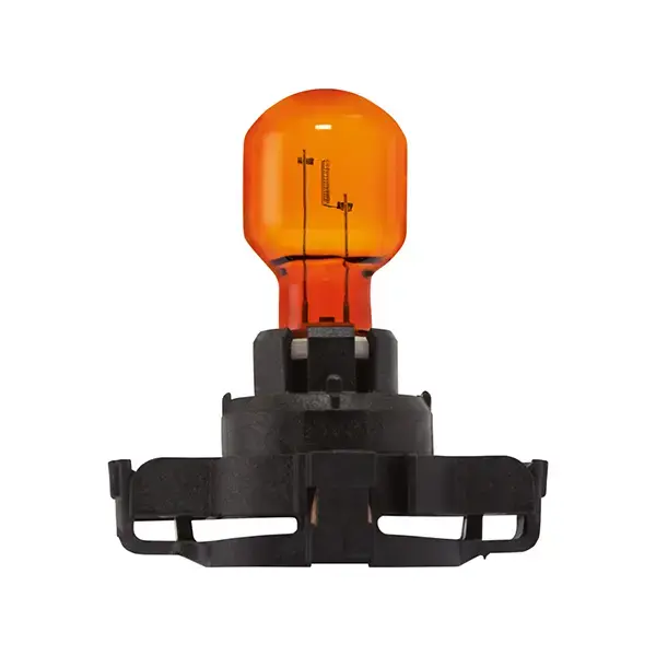 Philips PY24W 12V 24W Black Base Amber Bulb - Single Bulb