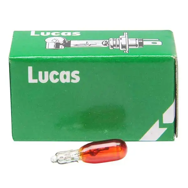 Lucas 286A 12V 1.2W Amber Bulb - Single Pack