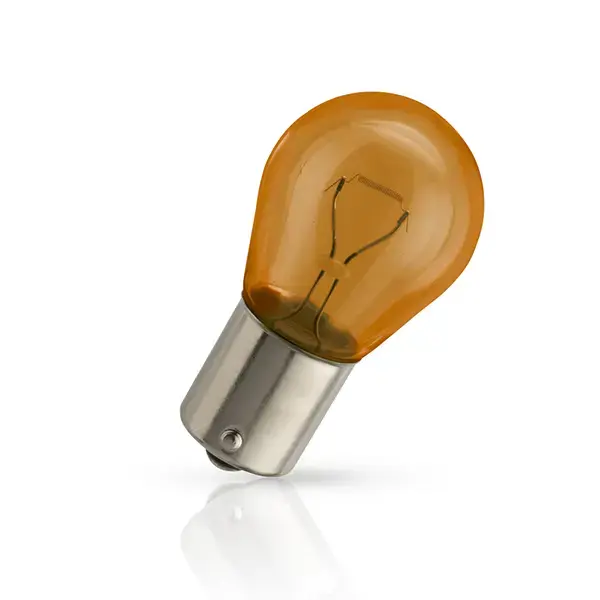 Philips Long Life EcoVision 581 12V PY21W Amber Bulb - Single Bulb