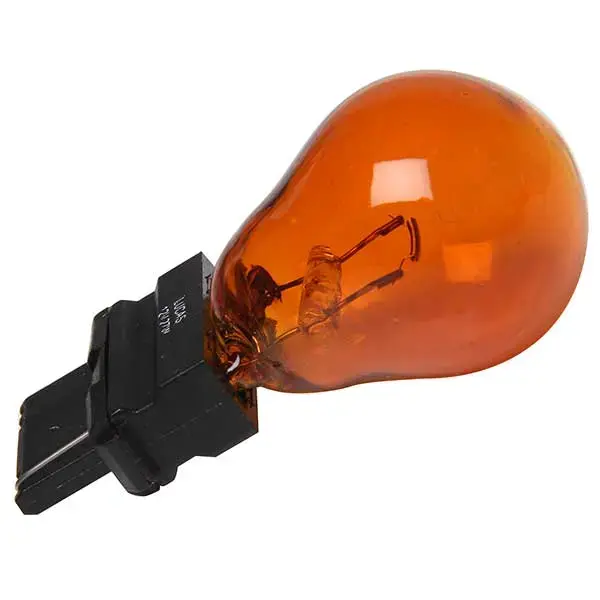 Lucas 182 12V 27W Black Base Amber Bulb - Single Pack