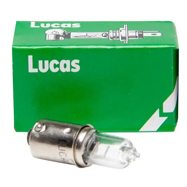 Lucas 433A BA9S Bulb 12V 10W - Single Pack