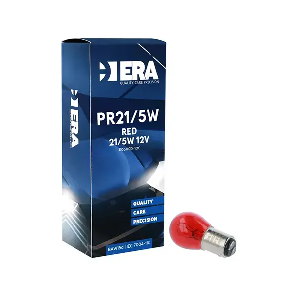 ERA PR21/5W 383 12V 21W/5W RED - SINGLE BULB