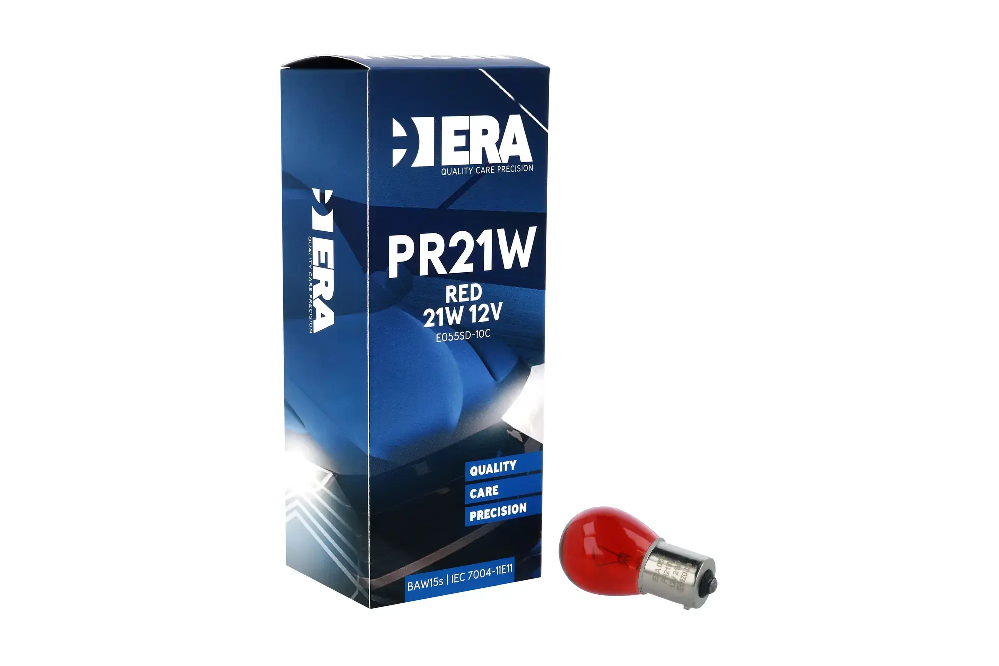 ERA PR21W 385 12V 21W RED - SINGLE BULB