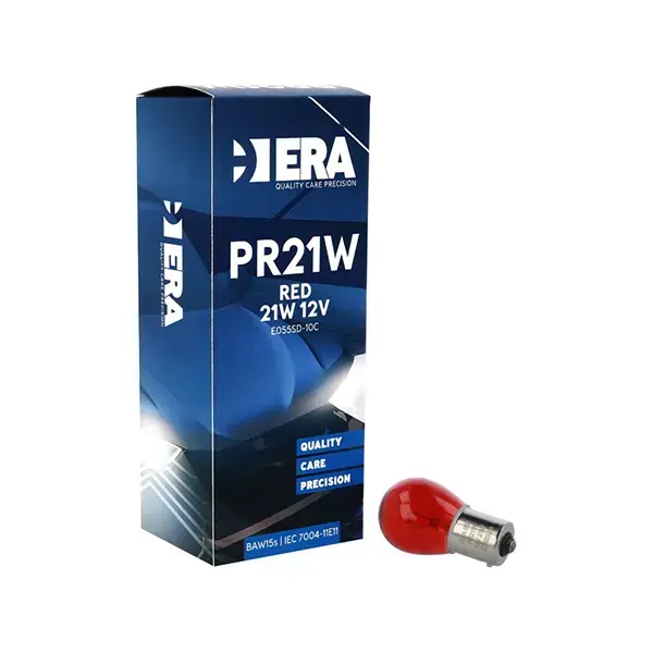 ERA PR21W 385 12V 21W RED - SINGLE BULB